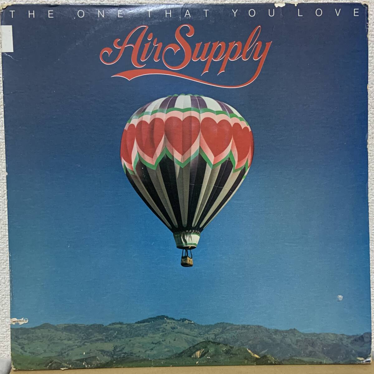 LP! AIR SUPPLY / THE ONE THAT YOU LOVE! 1980! 日本盤!_画像1