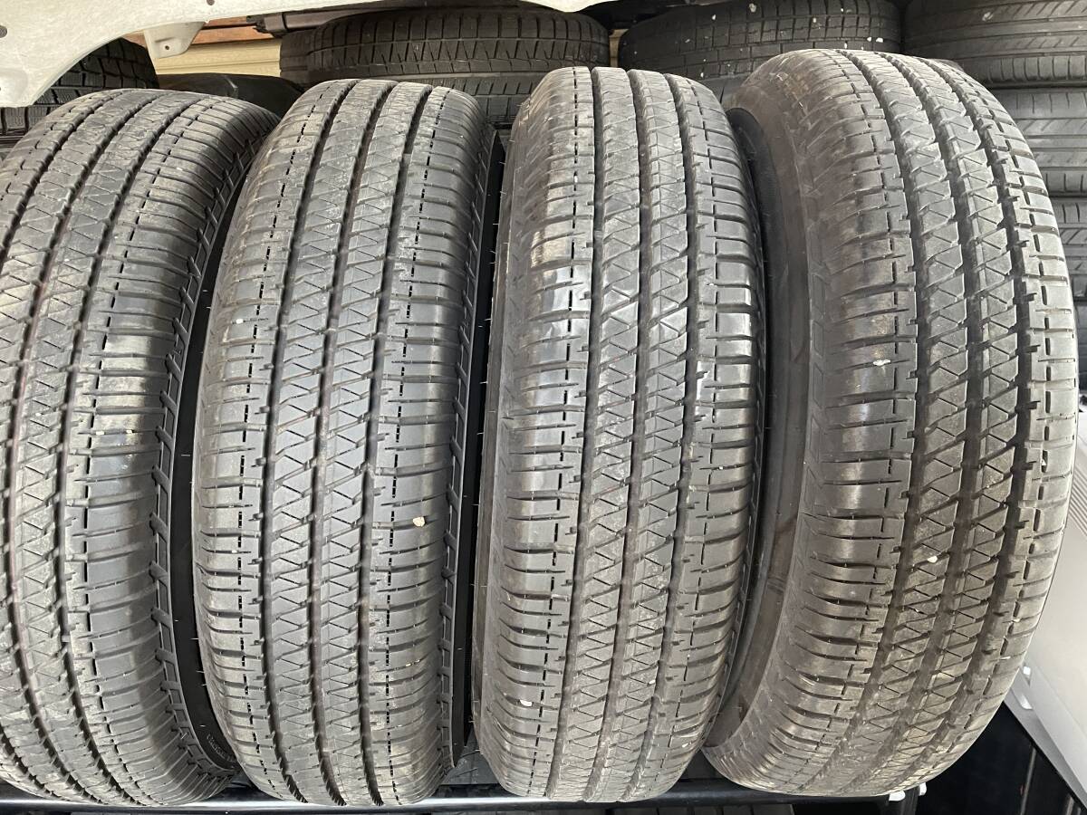 倉庫保管! スズキ ジムニーシエラ JB74W 純正 ホイール タイヤ 4本SET 5H-139.7 15インチ 195/80R15 2018年 ブリヂストン デューラー_画像6