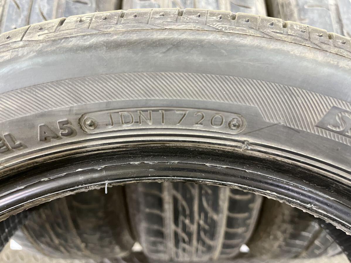 T1027 中古 165/55R15 BRIDGESTONE NEXTRY ブリヂストン ネクストリー 夏タイヤ サマータイヤ バリ溝 2020年製 4本セット_画像9