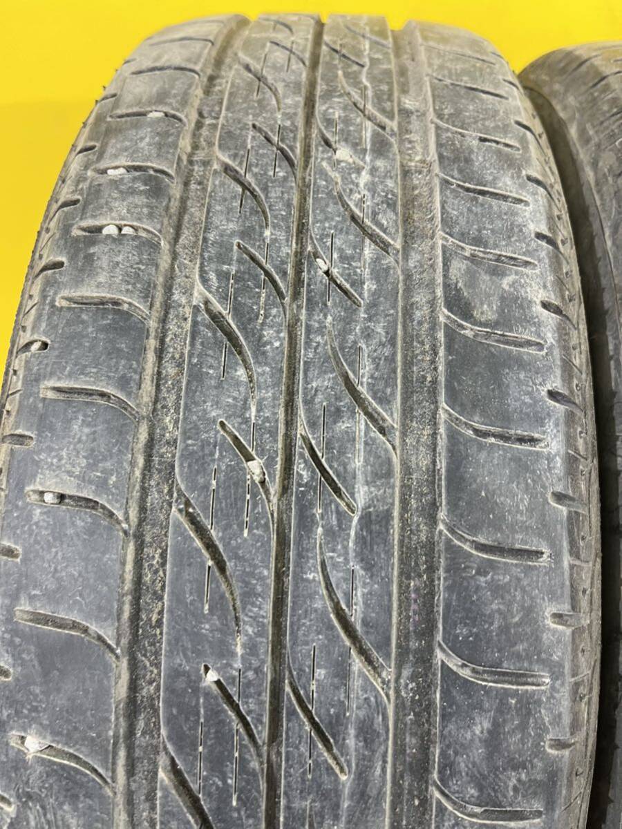 T1027 中古 165/55R15 BRIDGESTONE NEXTRY ブリヂストン ネクストリー 夏タイヤ サマータイヤ バリ溝 2020年製 4本セット_画像2