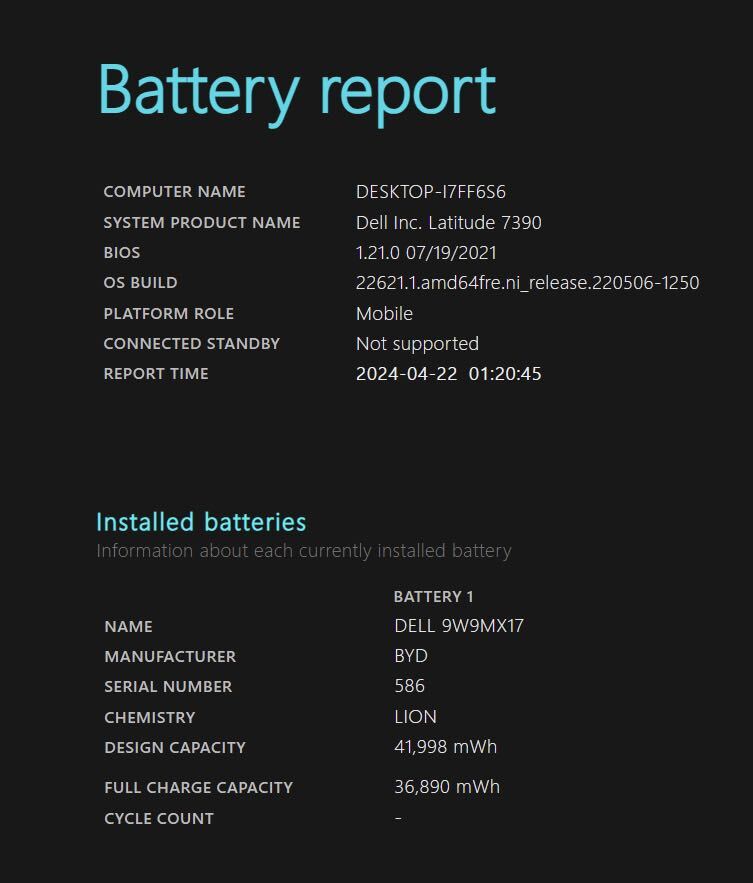 【Office 2021 Pro付き！】デル　Dell　Latitude　7390　ノートパソコン　Windows11 Pro　Core i5 8250U　8GB　SSD512GB_画像10