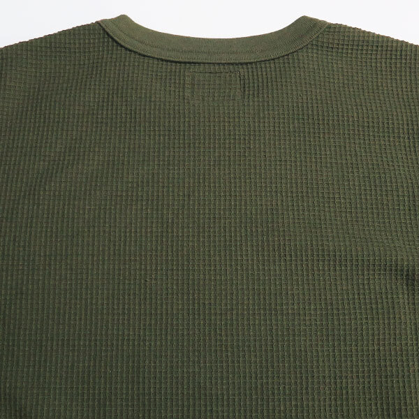 WTAPS ダブルタップス 16AW WAFFLE LS 01/TEE.COPO.THERMO ワッフル ロングスリーブ サーモ オリーブドラブ ロンT 長袖 カットソー APZ_画像7