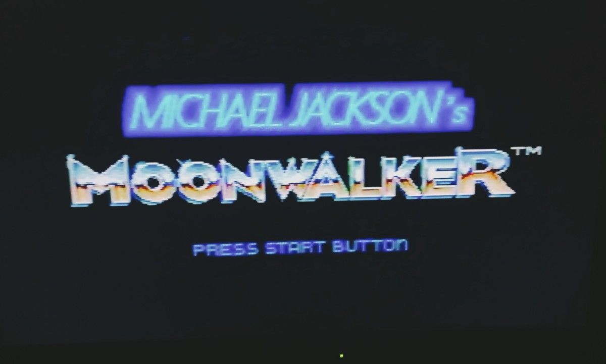 【メガドライブ】 マイケルジャクソン ムーンウォーカー 【MD】 Michael Jackson MOON WALKER