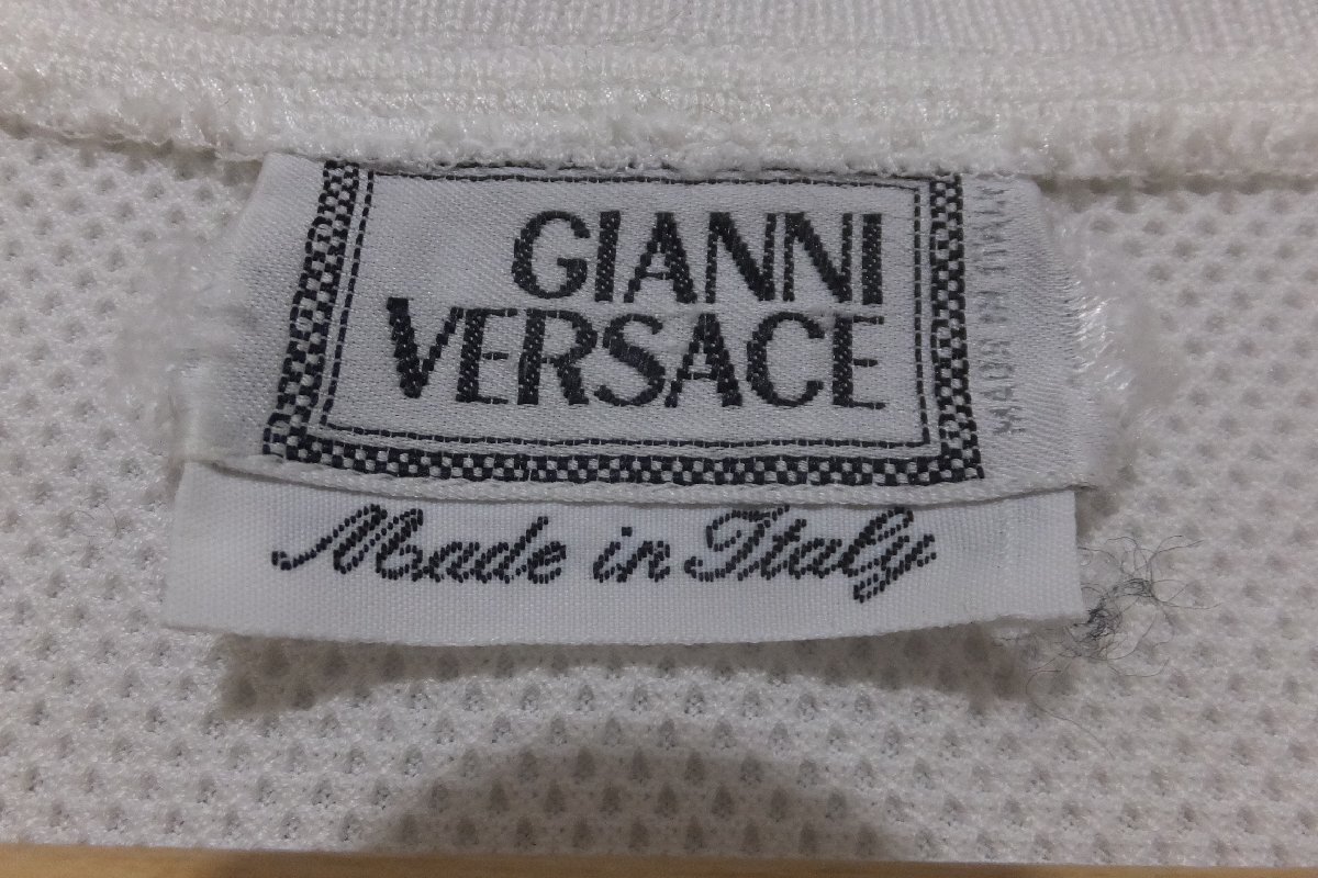 GIANNI VERSACE ヴェルサーチェ イタリア製 ポロシャツ サイズ50 トップス メンズ_画像3
