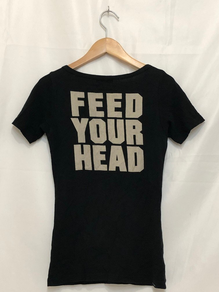 HYSTERIC ヒステリック FEED YOUR HEAD ガールデザインTシャツ 2CT-9250 サイズ：フリー カラー：ブラックの画像2