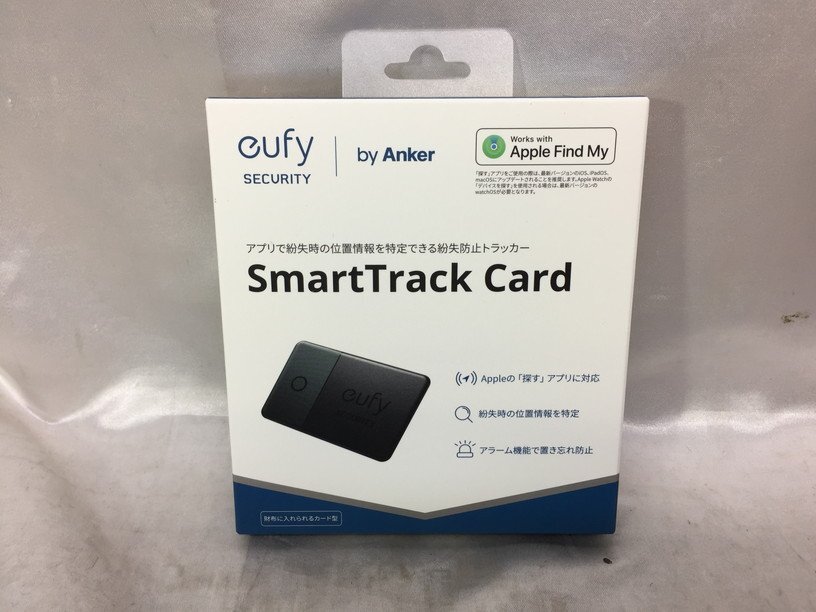 【新品未使用未開封品】Anker Eufy SmartTrack Card スマートトラックカード 紛失防止トラッカー T87B2の画像1