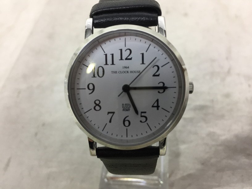 THE CLOCK HOUSE ユニバーサルデザイン クオーツ腕時計 アナログ 腕時計 MUD5001_画像2