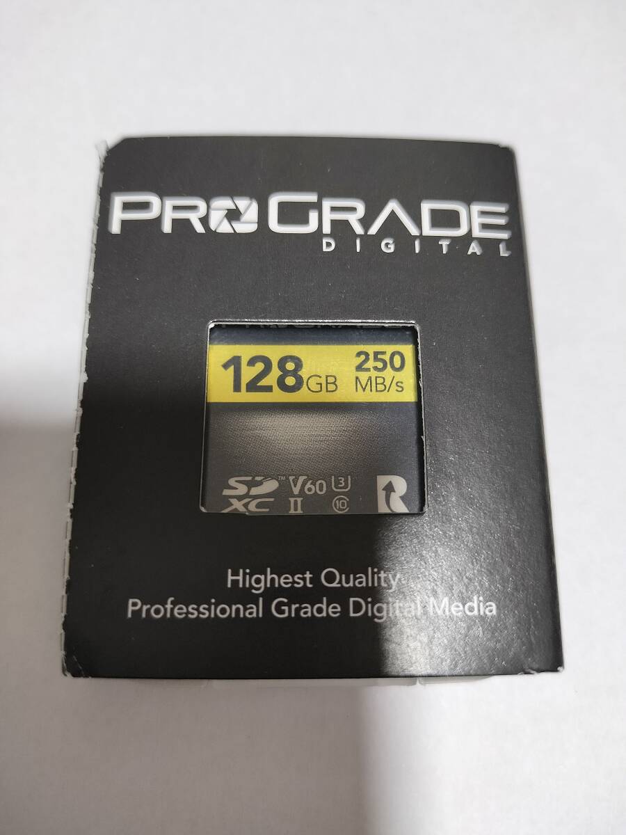 新品 ProGrade Digital SDXC UHS-II V60 GOLD 128GB プログレードの画像1