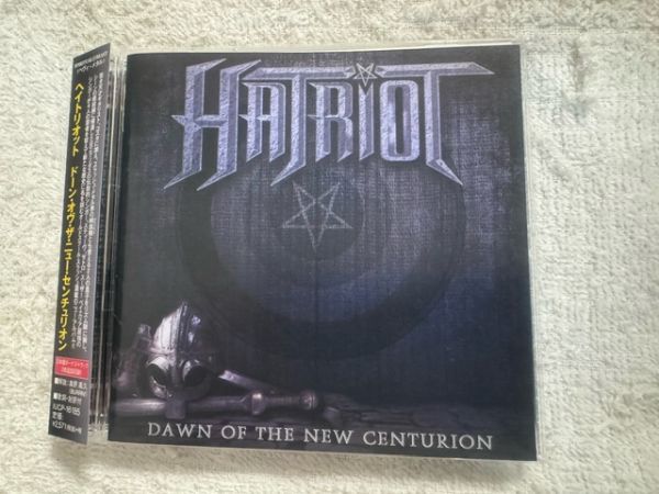 HATRIOTヘイトリオット オリジナルアルバムCD「DAWN OF THE NEW CENTURION」国内盤 EXODUSエクソダス/スティーヴゼトロ_画像1