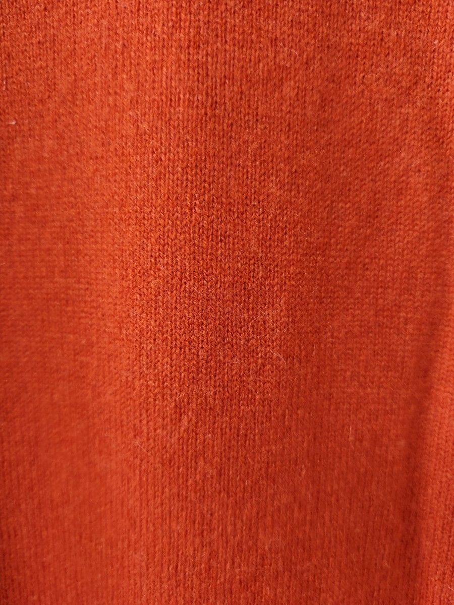 ◆ユニクロ イネス オレンジ ニット セーター  カシミヤ 100％ サイズS