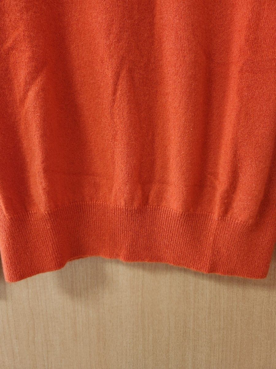 ◆ユニクロ イネス オレンジ ニット セーター  カシミヤ 100％ サイズS