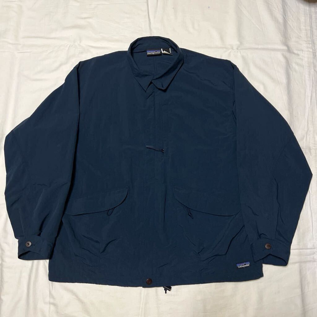 極美品 L 90s patagonia baggies jacket パタゴニア バギーズ ジャケット 超希少 ビンテージ/ mars リズム ダスパーカー シンチラ L.L.Beanの画像1