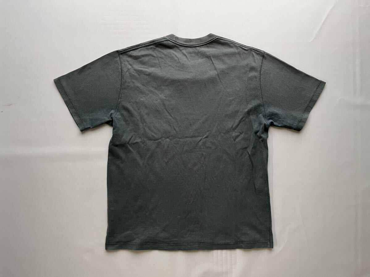 DANTON メンズ 40 M相当 ワンポイント ロゴ 無地 ポケット付き 半袖 Tシャツ ポケT ダントン トップスの画像2