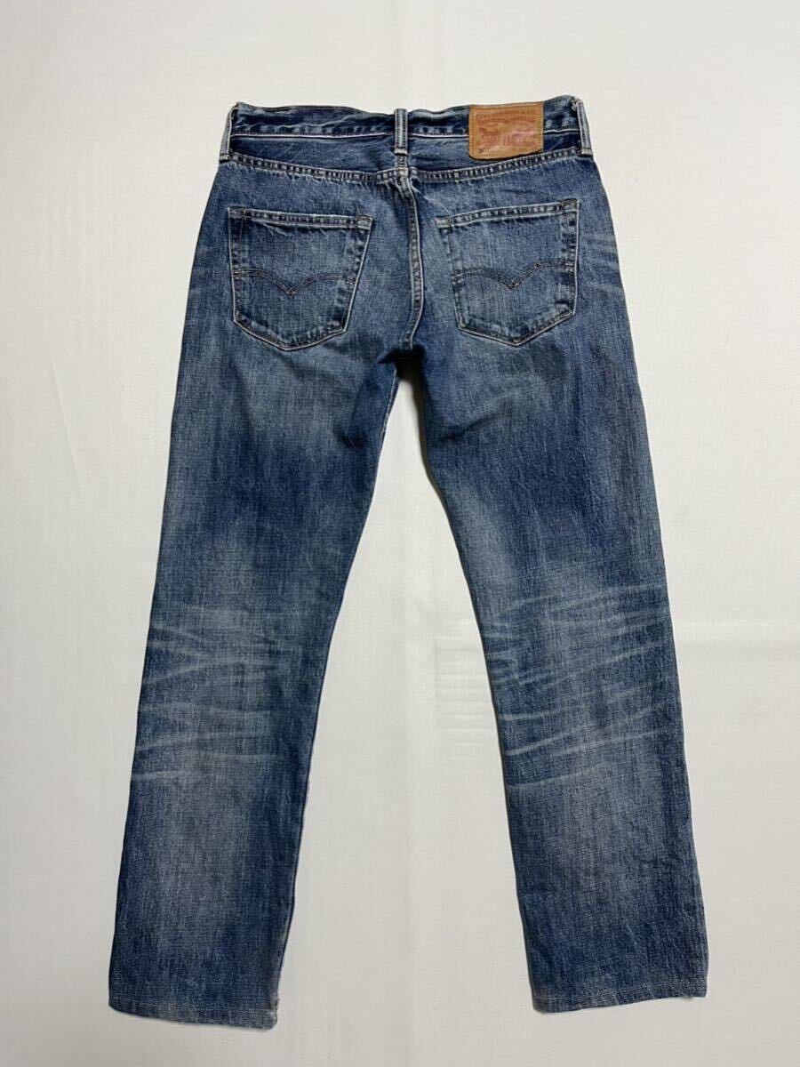 Levi's メンズ W30 501 ボタンフライ ヒゲ 加工 デニムパンツ ジーンズ / リーバイス ジーパン _画像3