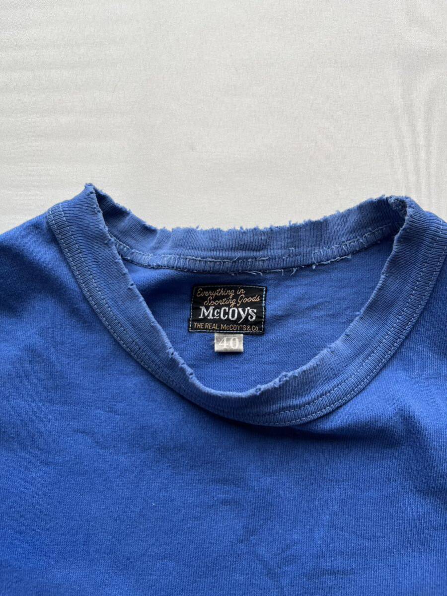 THE REAL McCOYS BUCO レーシング メンズ 40 M相当 半袖 プリント Tシャツ ザ リアル マッコイズ アメカジ モーターサイクルの画像5