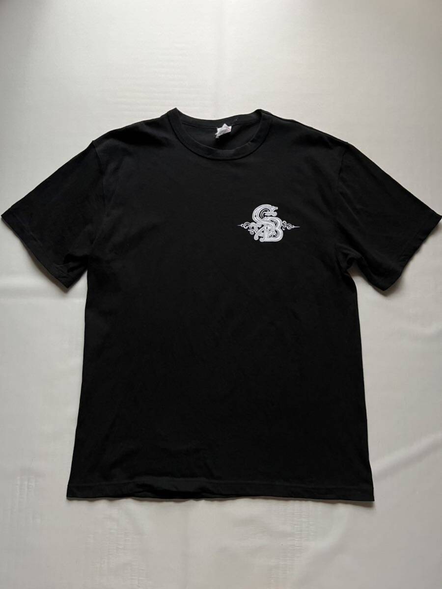 ★美品 SUPER BEAVER メンズ XL 黒 ブラック プリント ツアー バンド ロック 半袖 Tシャツ / スーパービーバーの画像2