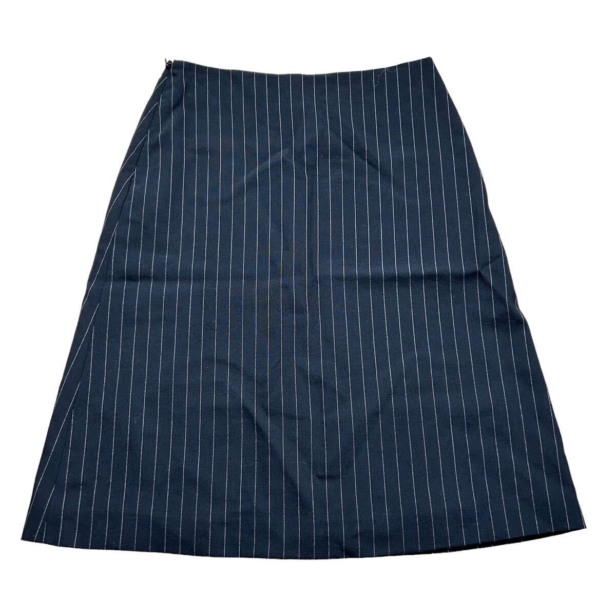 希少 rare 90's Alexander mcqueen stripe skirt アレキサンダー マックイーン スカート italy 高級 archive アーカイブ_画像3