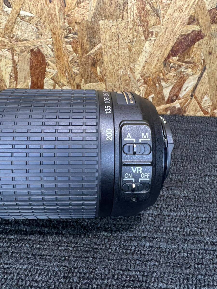 カメラレンズ Nikon ニコン AF-S DX VR NIKKOR 55-200mm 4-5.6G ED 袋付きの画像6