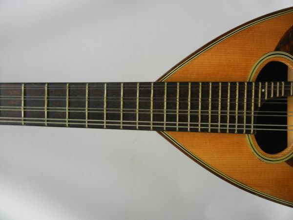 SUZUKI mandolin M-30 with Hard Case ● スズキ マンドリン M-30 ハードケース入り おまけ付_画像3