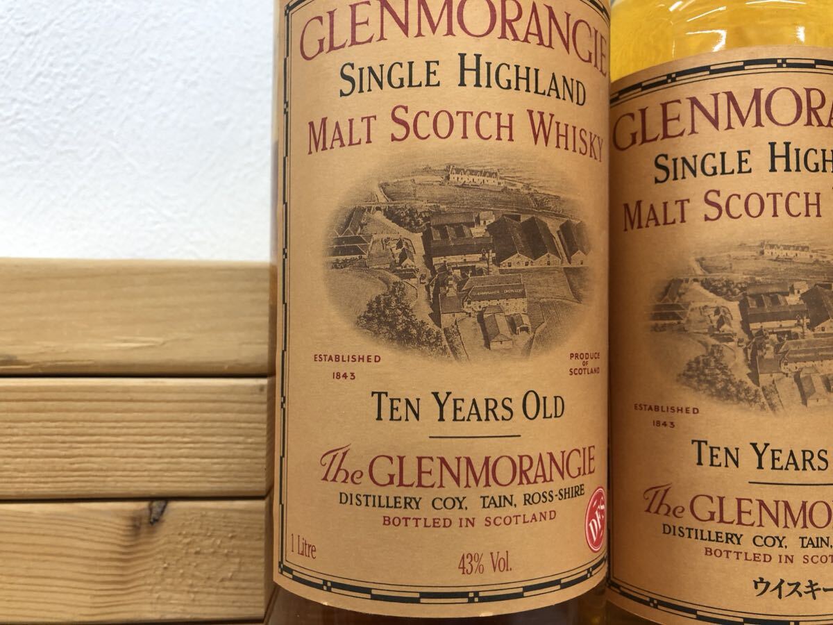 GLENMORANGIE TEN YEARS Single Highland グレンモーレンジ 10年 シングルハイランド スコッチ ウイスキー Scotch Whisky 1000ml750ml 40% _画像3