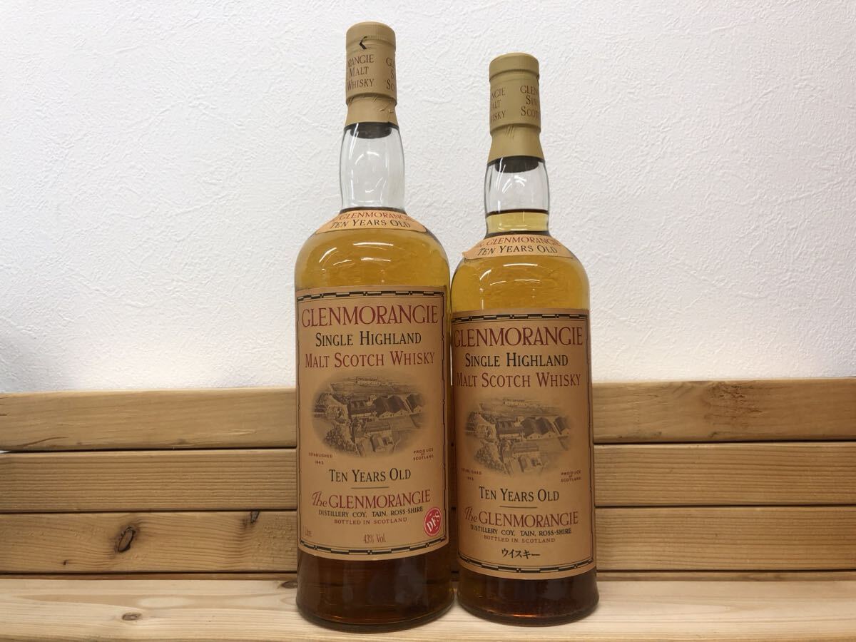 GLENMORANGIE TEN YEARS Single Highland グレンモーレンジ 10年 シングルハイランド スコッチ ウイスキー Scotch Whisky 1000ml750ml 40% _画像2
