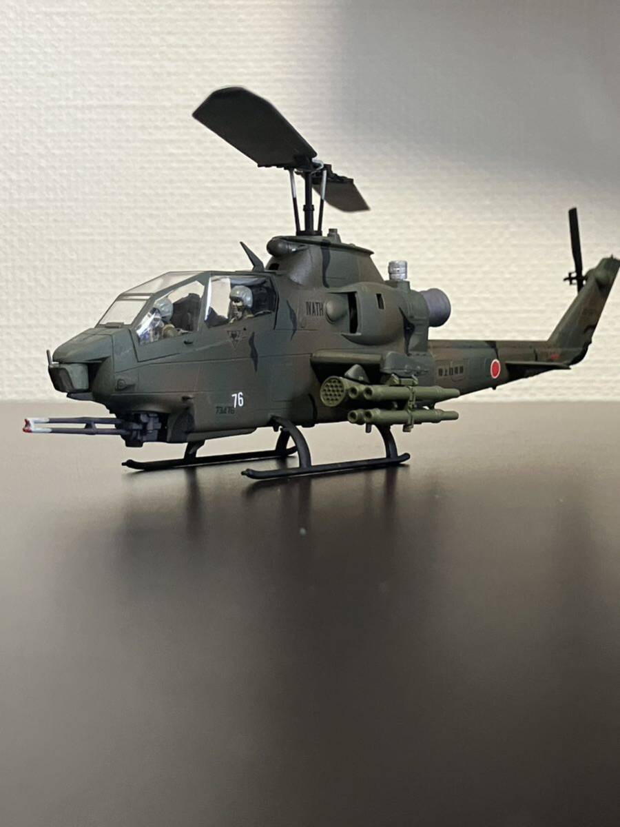1/72 陸上自衛隊 対戦車ヘリコプター AH-1S 第4戦車ヘリコプター隊 所属機 ［塗装済み完成品］ハセガワ製の画像1