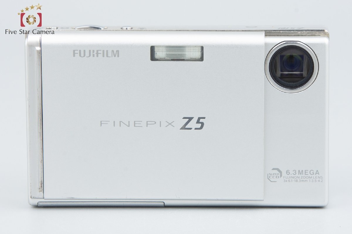 【中古】FUJIFILM 富士フイルム FINEPIX Z5fd シルバー コンパクトデジタルカメラ_画像4