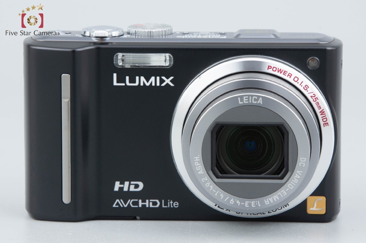 【中古】Panasonic パナソニック LUMIX DMC-TZ10 ブラック コンパクトデジタルカメラの画像4