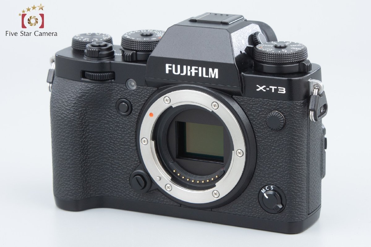 １円出品 FUJIFILM 富士フィルム X-T3 ブラック ミラーレス一眼カメラ 元箱付き【オークション開催中】の画像2