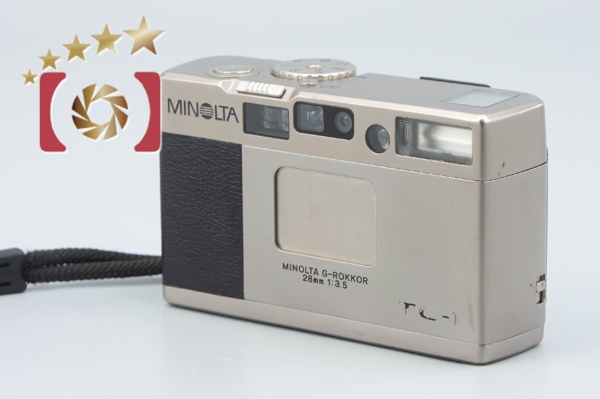 【中古】MINOLTA ミノルタ TC-1 コンパクトフィルムカメラ_画像1