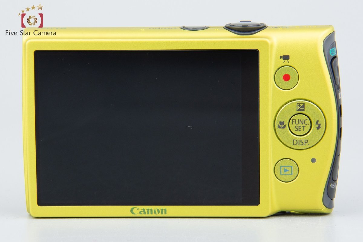 【中古】Canon キヤノン IXY 600F グリーン コンパクトデジタルカメラ_画像5