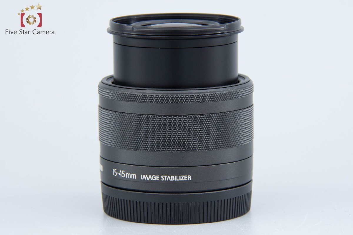 【中古】Canon キヤノン EF-M 15-45mm f/3.5-6.3 IS STM ブラック_画像10