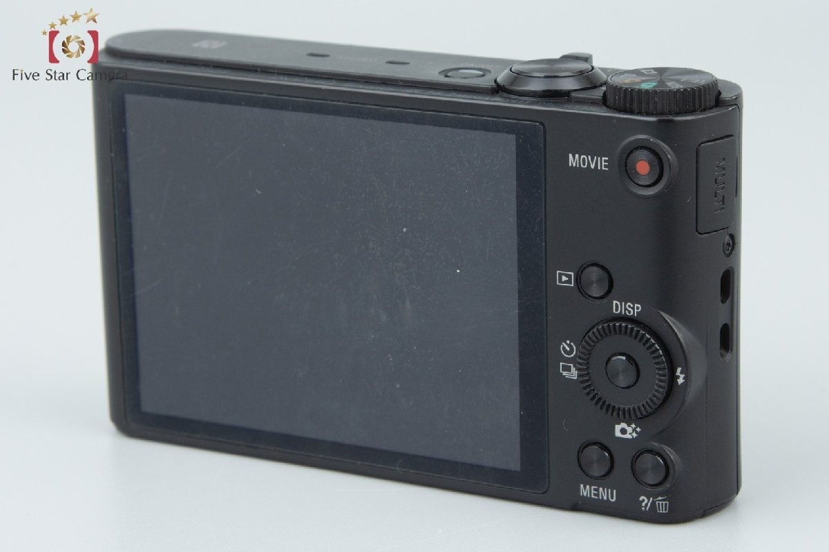 【中古】SONY ソニー Cyber-shot DSC-WX350 ブラック コンパクトデジタルカメラ_画像3