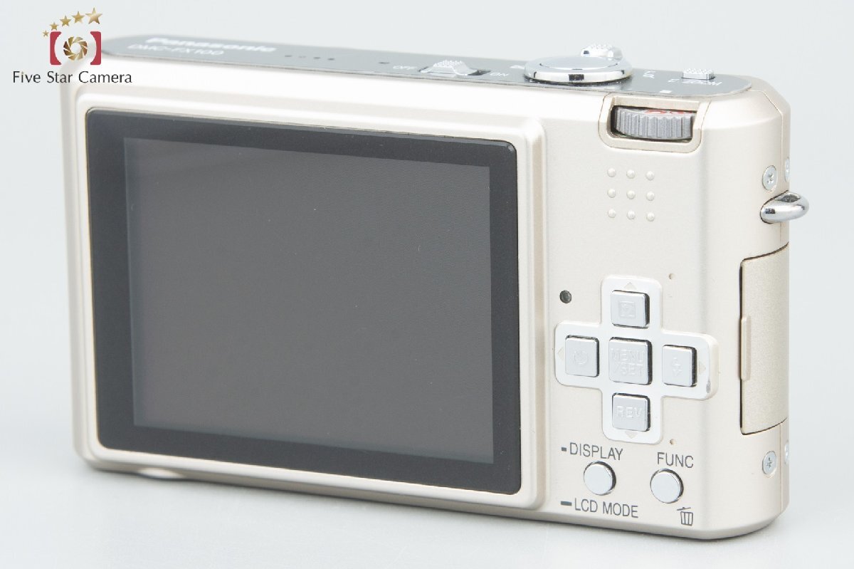 【中古】Panasonic パナソニック LUMIX DMC-FX100 ミラージュゴールド コンパクトデジタルカメラ_画像3