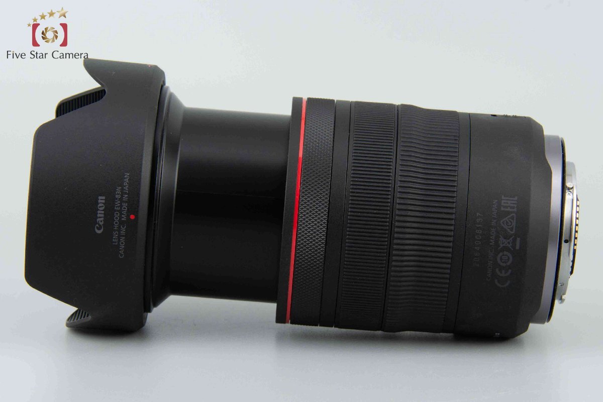 １円出品 Canon キヤノン RF 24-105mm f/4 L IS USM 元箱付き【オークション開催中】_画像10