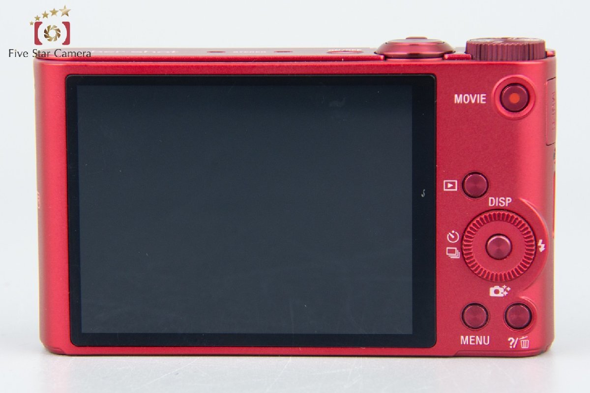 【中古】SONY ソニー Cyber-shot DSC-WX300 レッド デジタルスチルカメラ_画像5