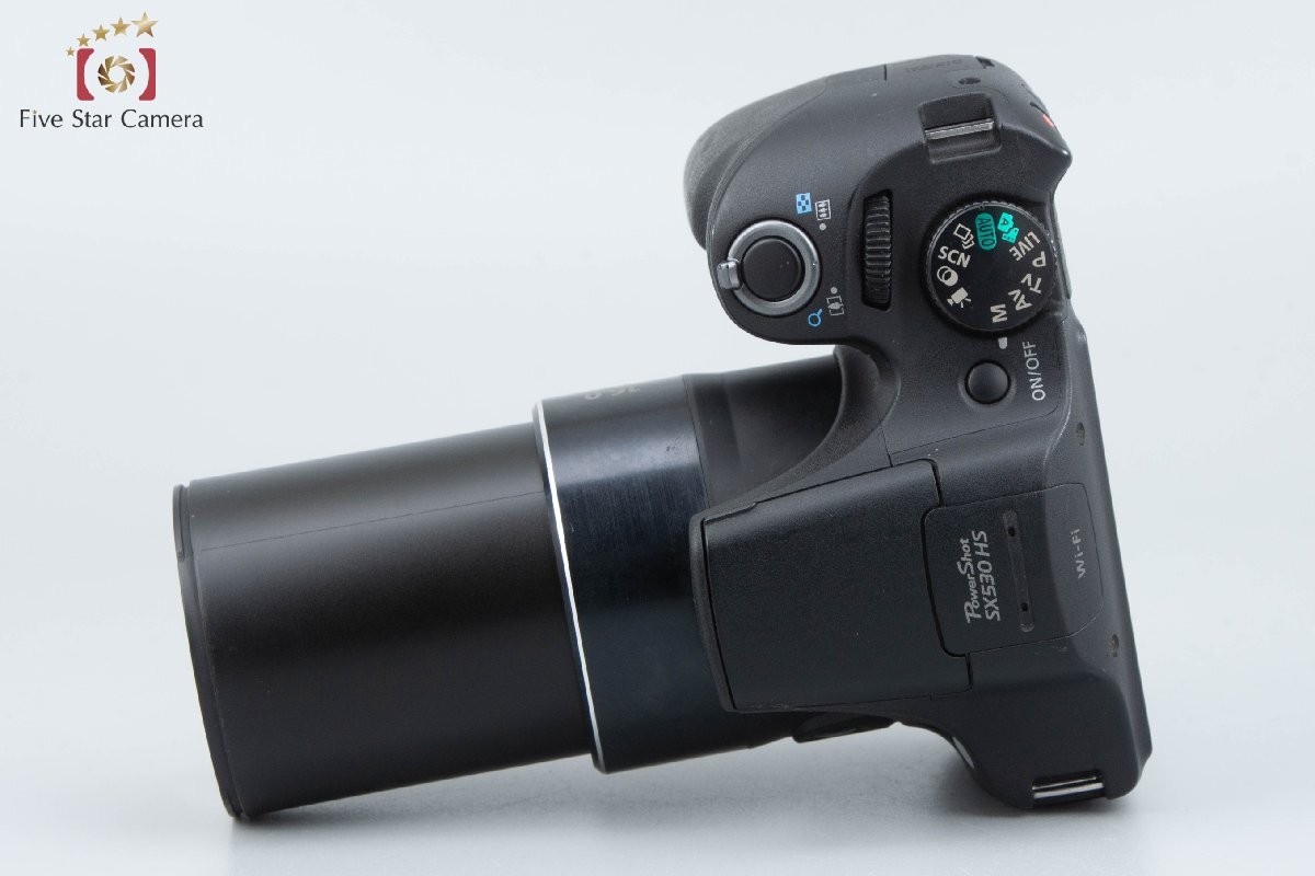 １円出品 Canon キヤノン PowerShot SX530 HS ブラック コンパクトデジタルカメラ【オークション開催中】_画像8