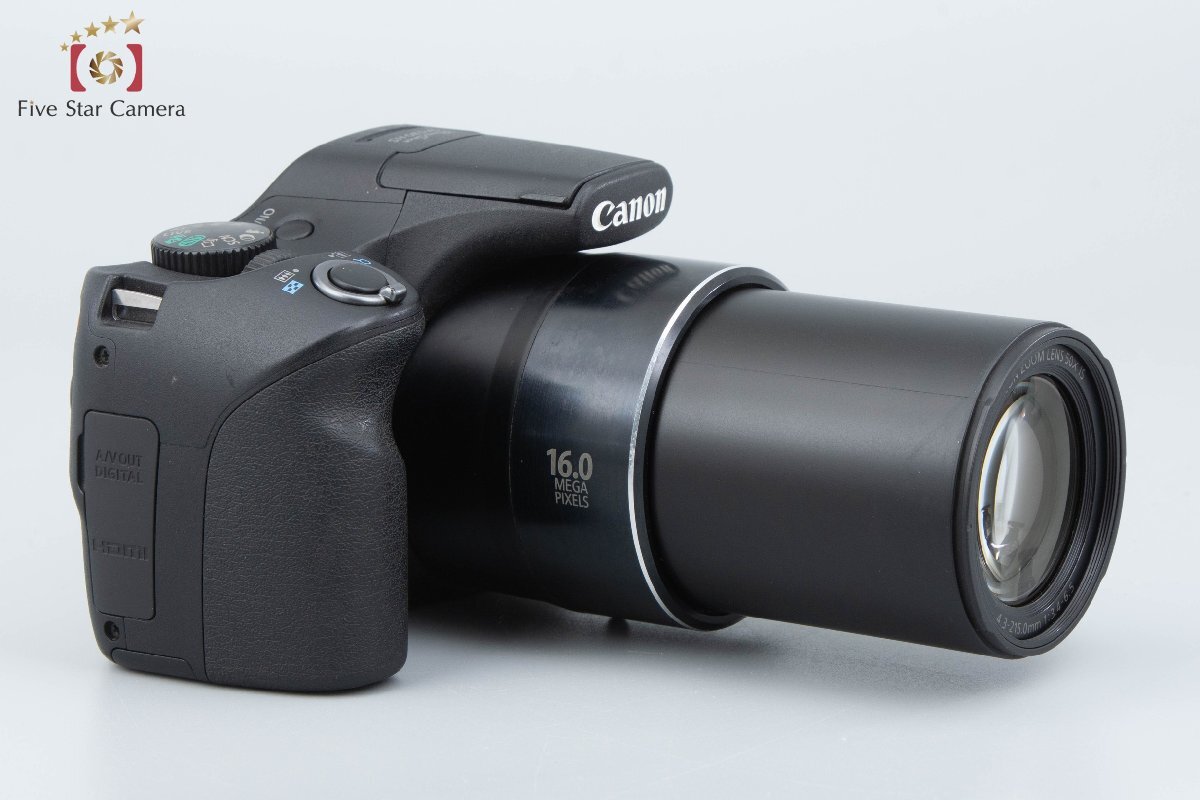 １円出品 Canon キヤノン PowerShot SX530 HS ブラック コンパクトデジタルカメラ【オークション開催中】_画像7