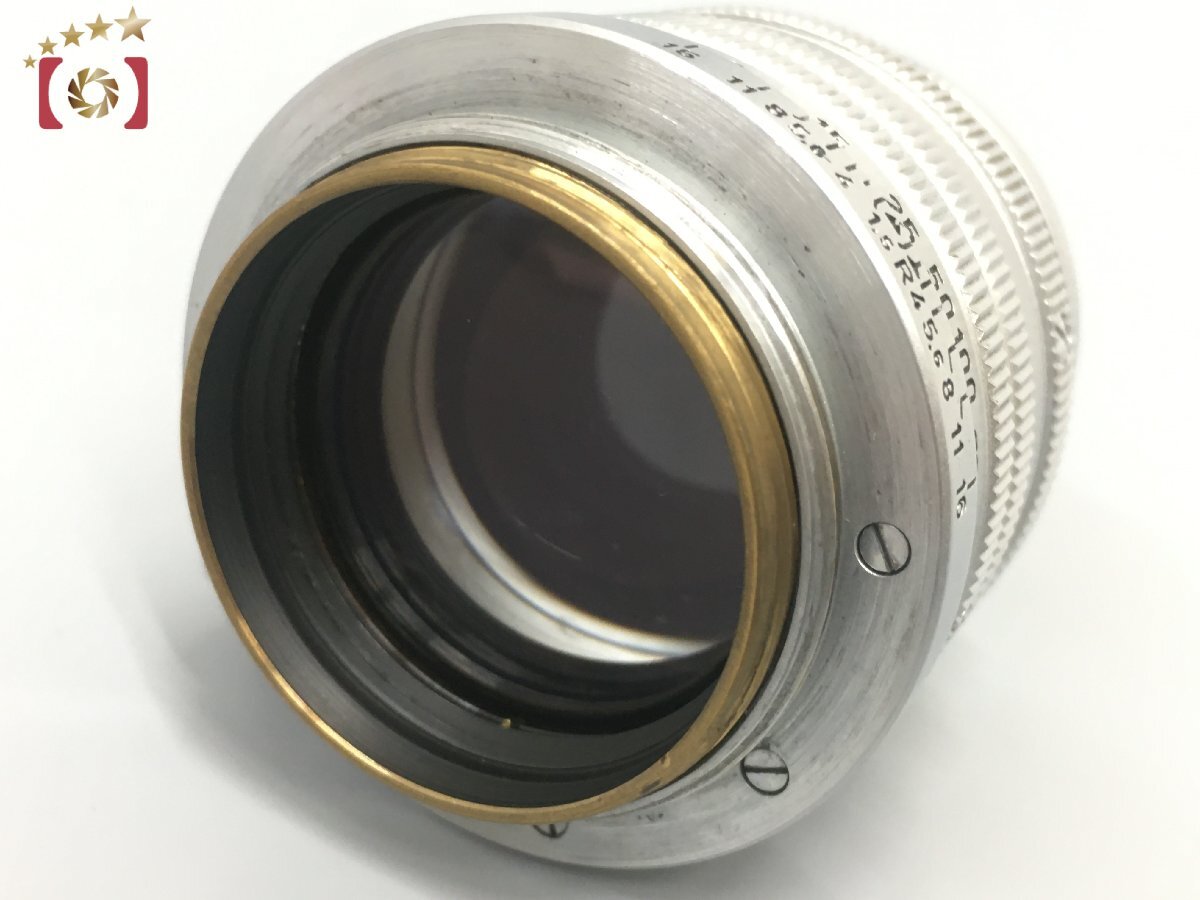 １円出品 Leica ライカ Summarit 50mm f/1.5 L39 ライカスクリューマウント【オークション開催中】の画像6