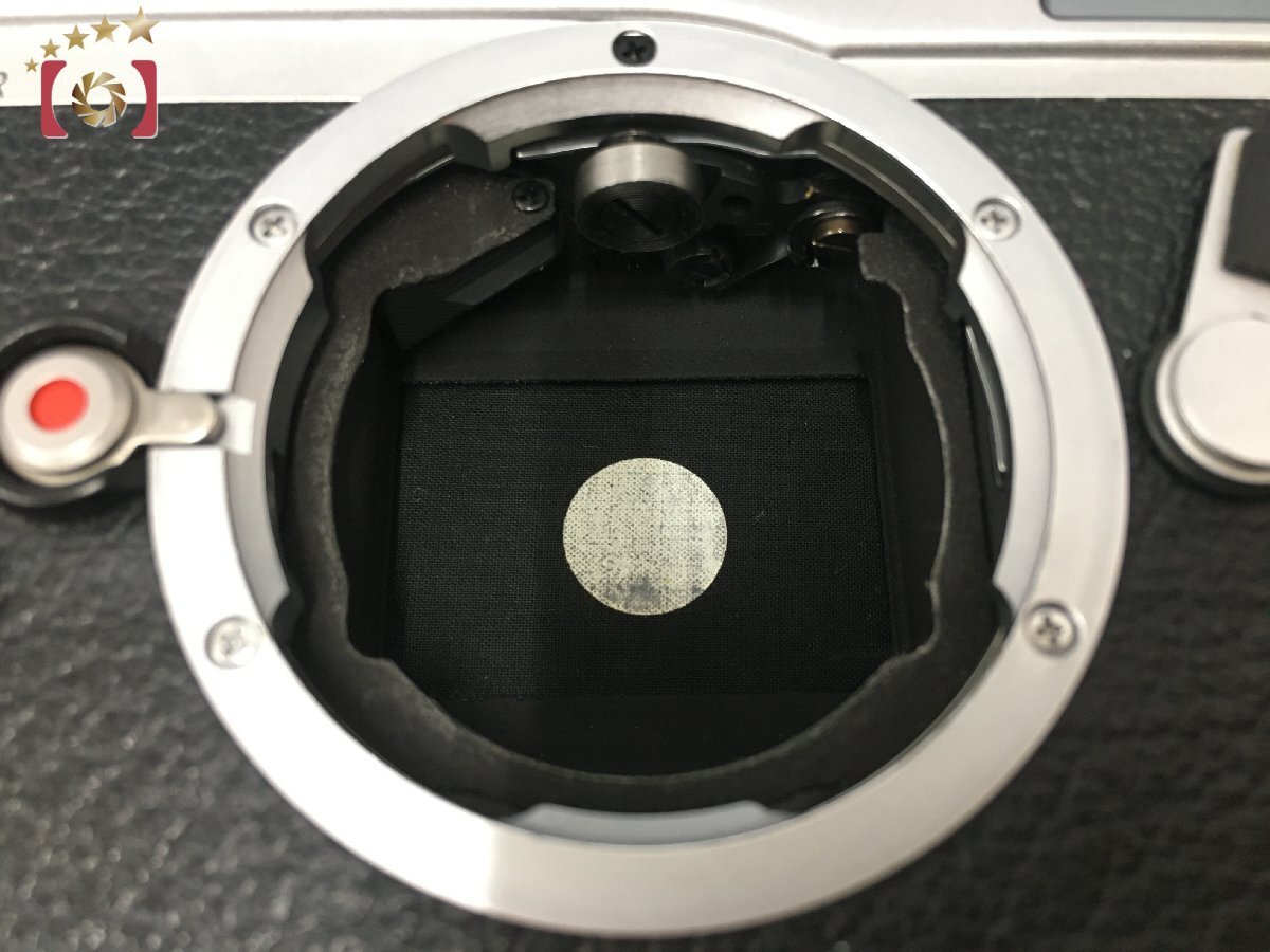 １円出品 Leica ライカ M6 シルバークローム レンジファインダーフィルムカメラ 元箱付き【オークション開催中】の画像8