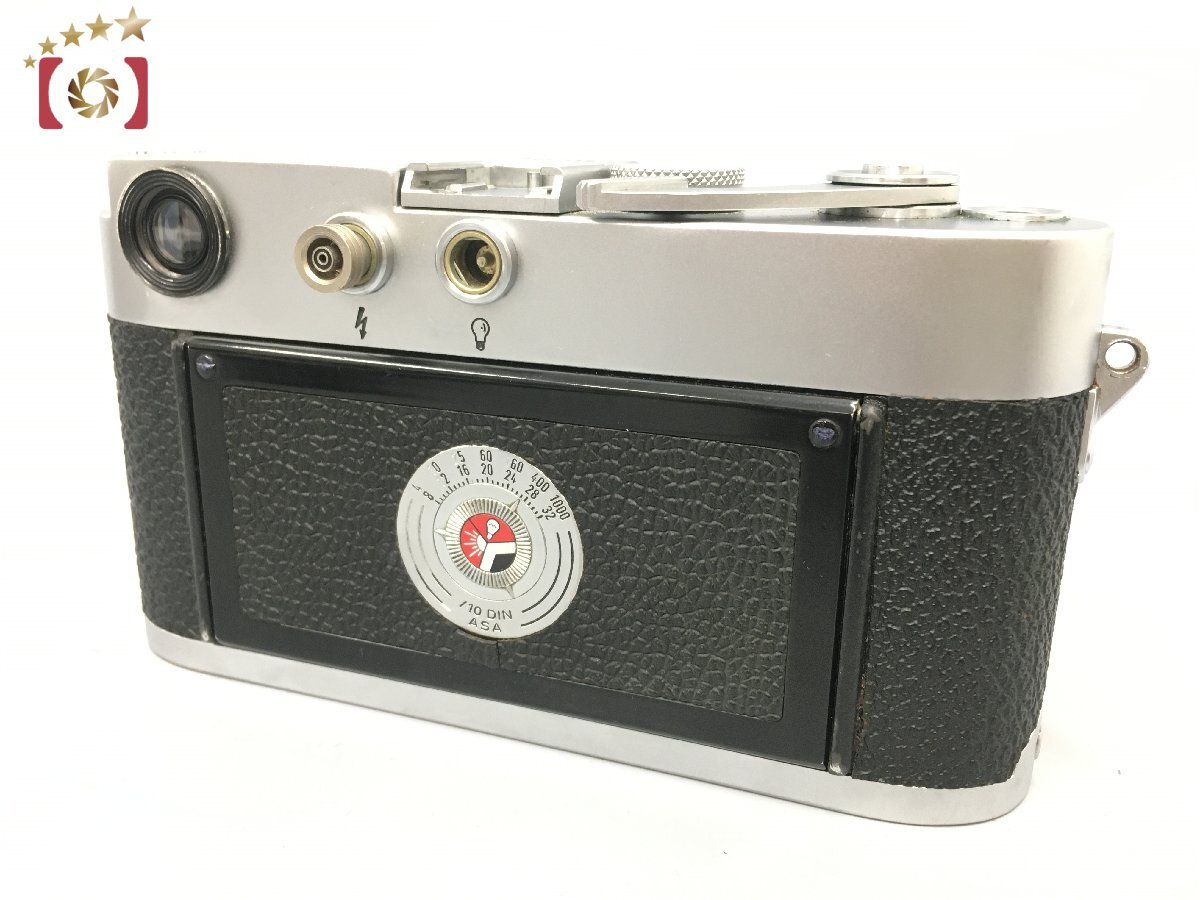 １円出品 Leica ライカ M3 ダブルストローク レンジファインダーカメラ【オークション開催中】の画像3
