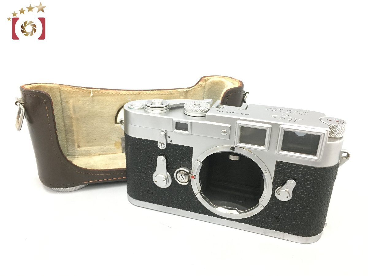 １円出品 Leica ライカ M3 ダブルストローク レンジファインダーカメラ【オークション開催中】の画像1
