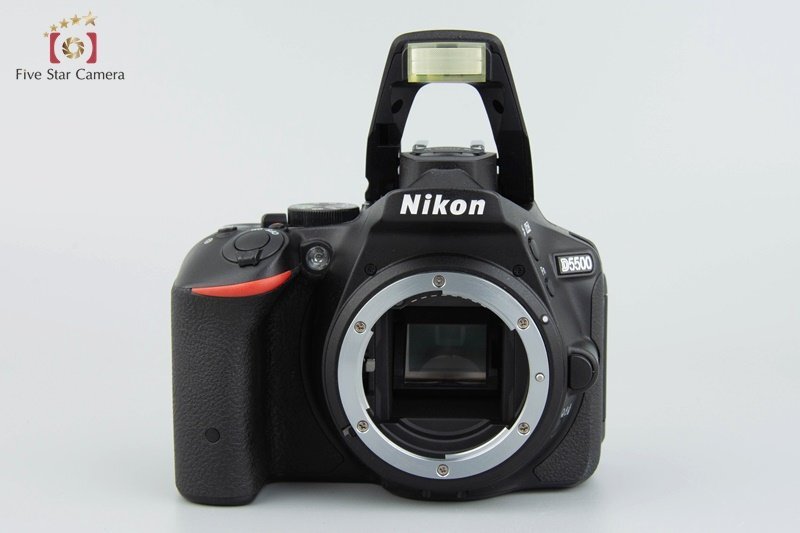 １円出品 Nikon ニコン D5500 ブラック 18-140 VR レンズキット シャッター回数僅少 元箱付き【オークション開催中】_画像4