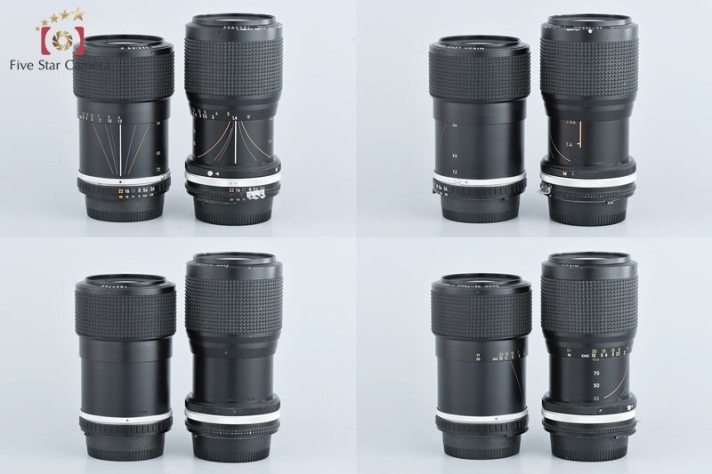 １円出品 Nikon ニコン SERIES E ZOOM 36-72mm f/3.5 + Ai-S Zoom NIKKOR 35-105mm f/3.5-4.5【オークション開催中】の画像10
