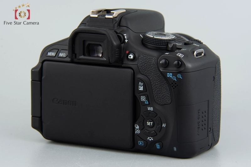 【中古】Canon キヤノン EOS Kiss X5 + EF-S 18-55mm f/3.5-5.6 IS + EF-S 55-250mm f/4-5.6 IS IIの画像3