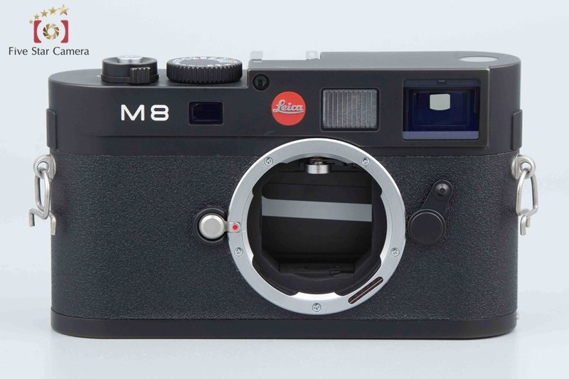 １円出品 Leica ライカ M8 ブラック デジタルレンジファインダーカメラ【オークション開催中】の画像3