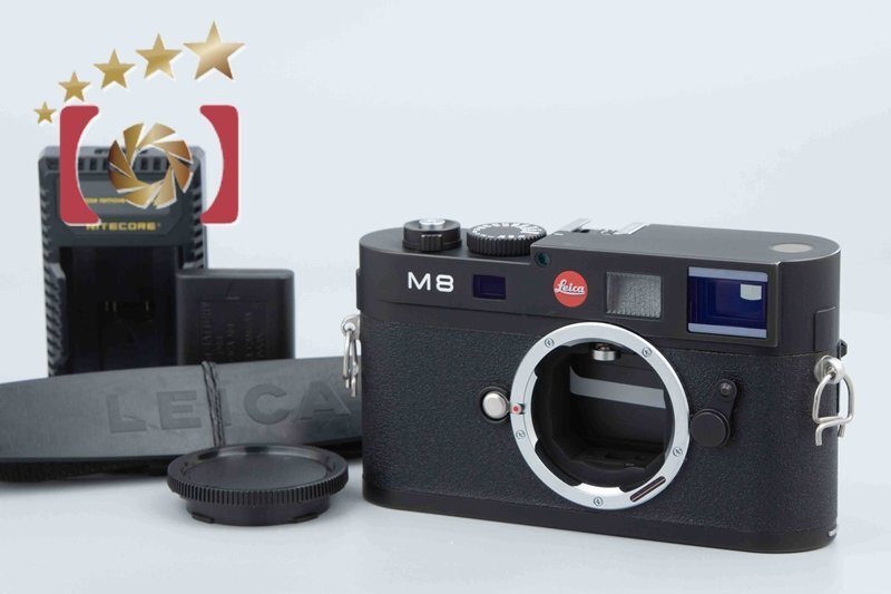 １円出品 Leica ライカ M8 ブラック デジタルレンジファインダーカメラ【オークション開催中】の画像1