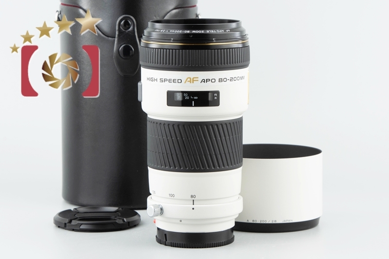 【中古】MINOLTA ミノルタ HIGH SPEED AF APO TELE ZOOM 80-200mm f/2.8 G_画像1