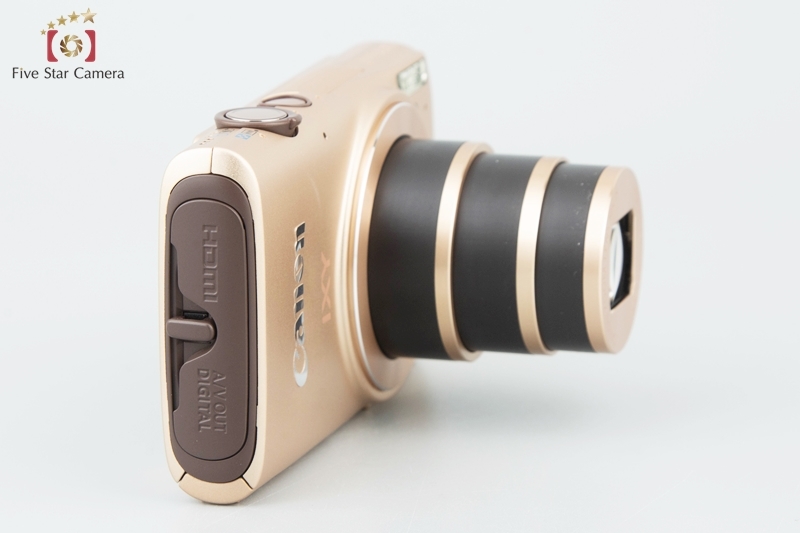 【中古】Canon キヤノン IXY 610F ゴールド コンパクトデジタルカメラ_画像7