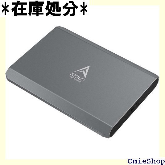 AIOLO 外付けHDD 外付けハードディスク 1TB book/PS4/XBOX対応 高級アルミボディ 1TB 64